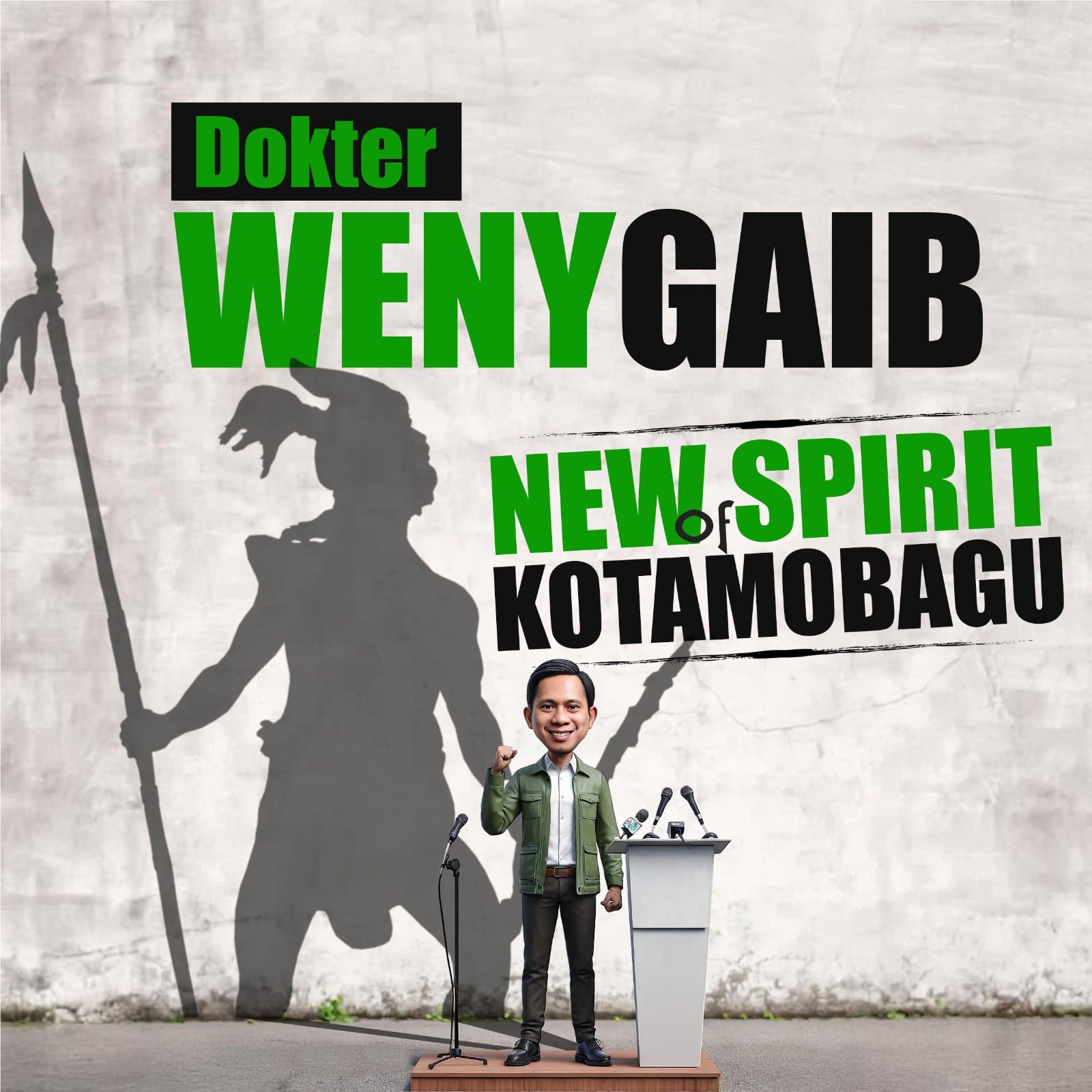 Sah PKB Serahkan B1.KWK, Weny Gaib - Rendy V Mangkat untuk Pilwako Kotamobagu