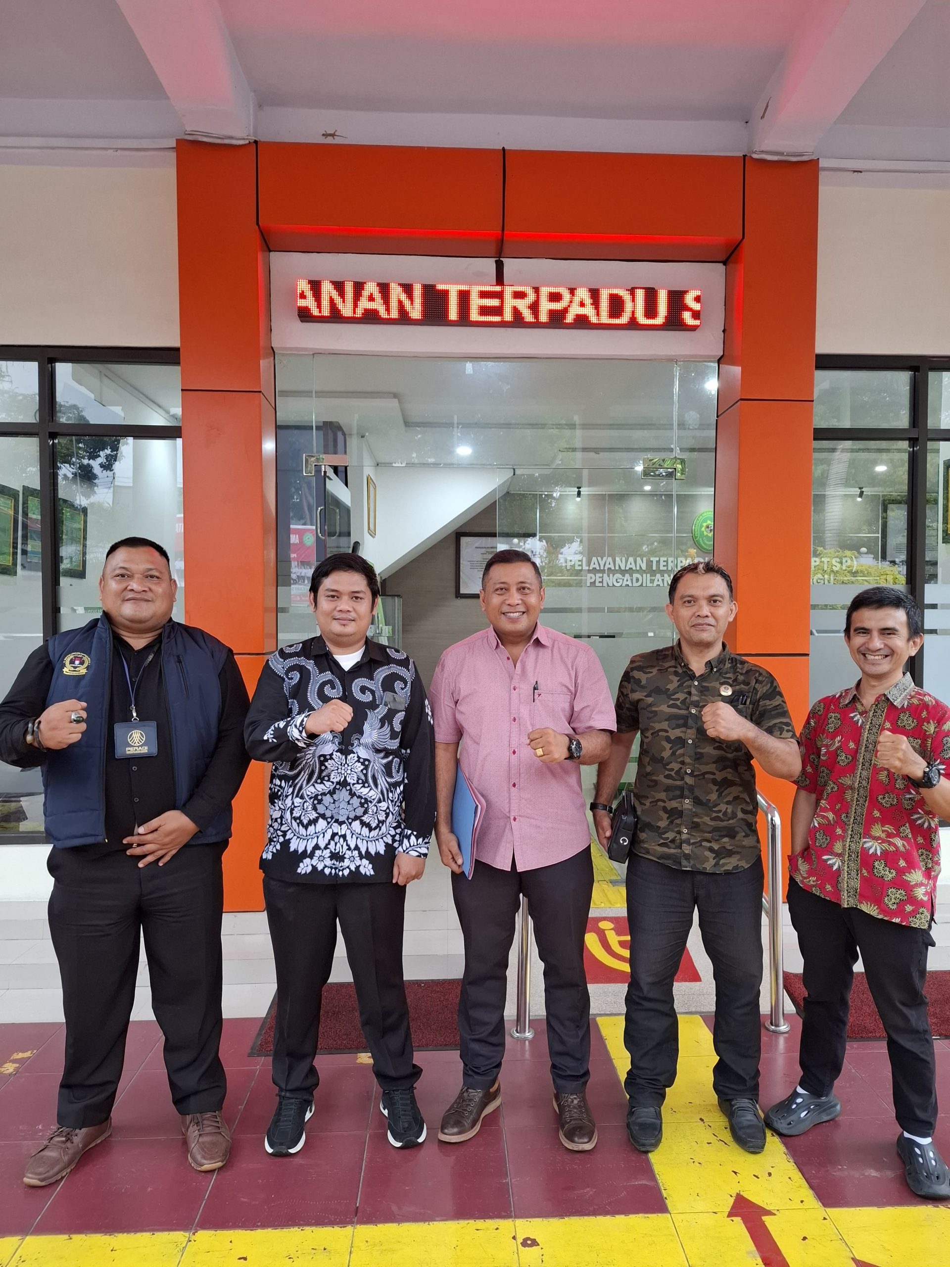 Resmi terbentuk YLBH Bogani Indonesia..Langsung Tancap Gass Dampingi Sidang Perdana