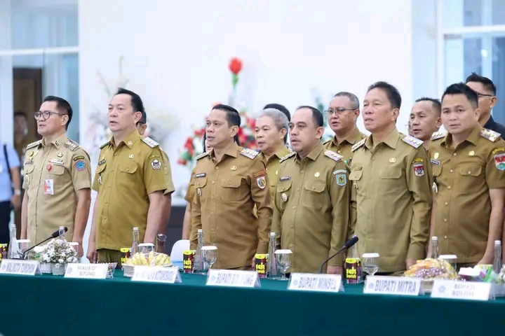 Langkah Nyata Pengawasan, Bupati Bolmong Hadiri Rakor BPKP dan Terima LED