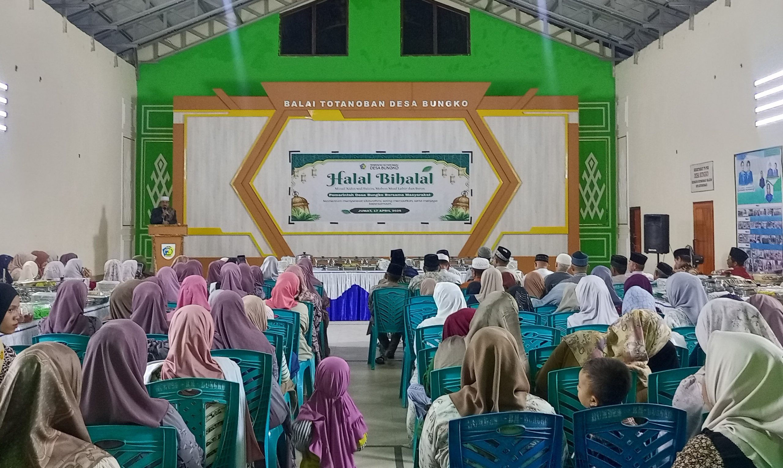 Halal Bihalal Desa Bungko, Momentum Mempererat Silaturahmi, Saling Memaafkan Serta Menjaga Kebersamaan